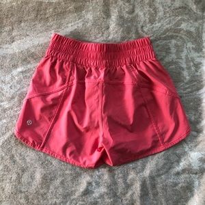 Lululemon pink tracker shorts- 4
